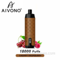 Aivono Deluxe Bar 18000 Puff Vape Gechingable